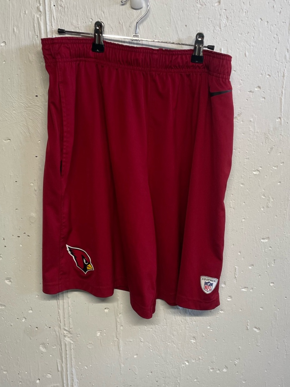 Nike Men's Red Arizona Cardinals Athletic Shorts